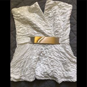 Seductions peplum top